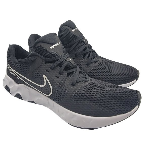 Nike Renew Ride 2 Mens Size 14 Running Shoes Black White CU3507-004 - Picture 1 of 12